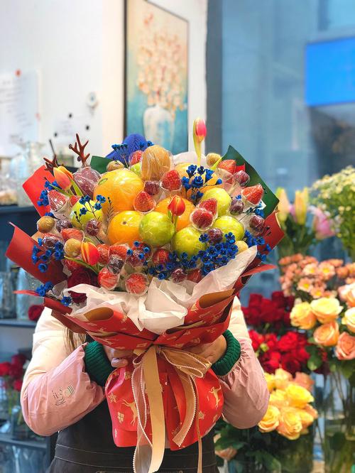 水果花?水果花束图片!